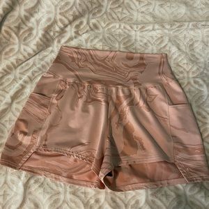 Gymshark Pink Power Jacquard Shorts